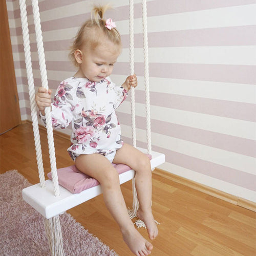 Baby Swing Chair Hanging Swings Set - bermansbargains