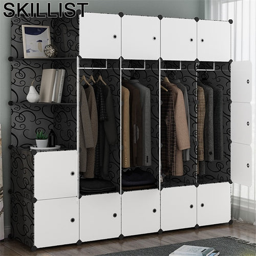 Garderobe Armario Mobili Home Closet Storage Cabinet - bermansbargains